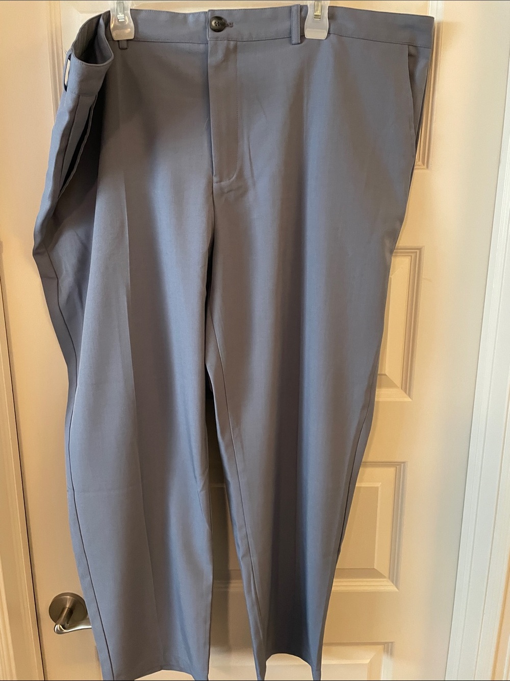 SHEIN Men's Soft Light Blue Dress Pants